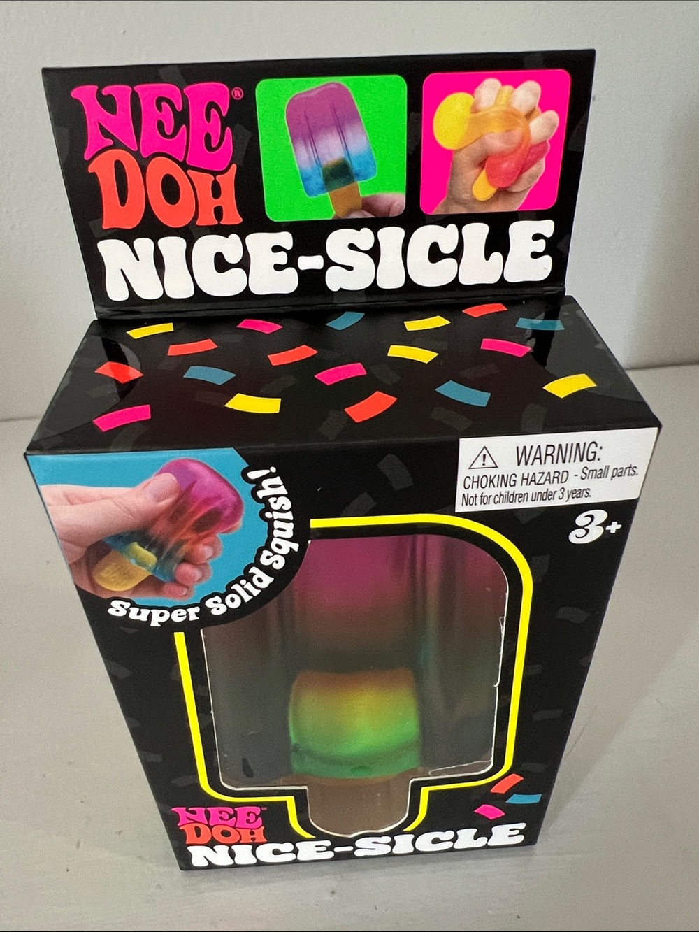 NeeDoh Nice-Sicle Rainbow Popsicle. Authentic - Picture 6 of 6